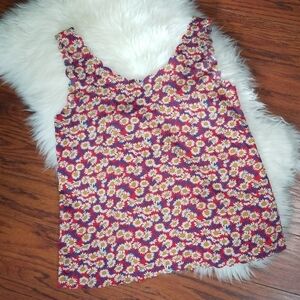 Daisy Pinkyotto Anthropologie  Scalloped Tank top